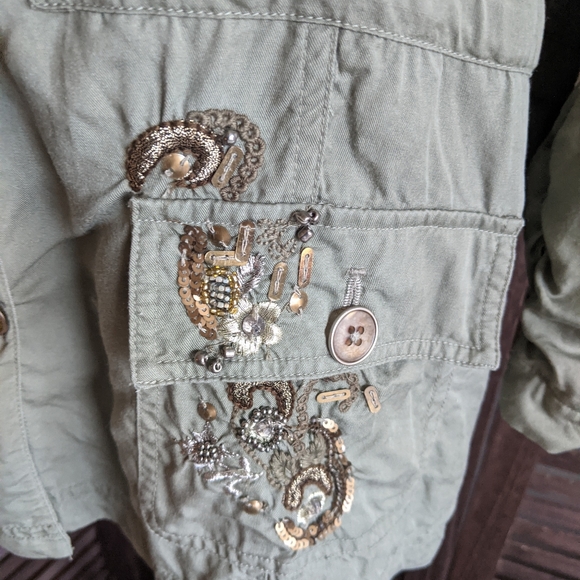 Chico's Embroidered Spring Jacket - Picture 11 of 16